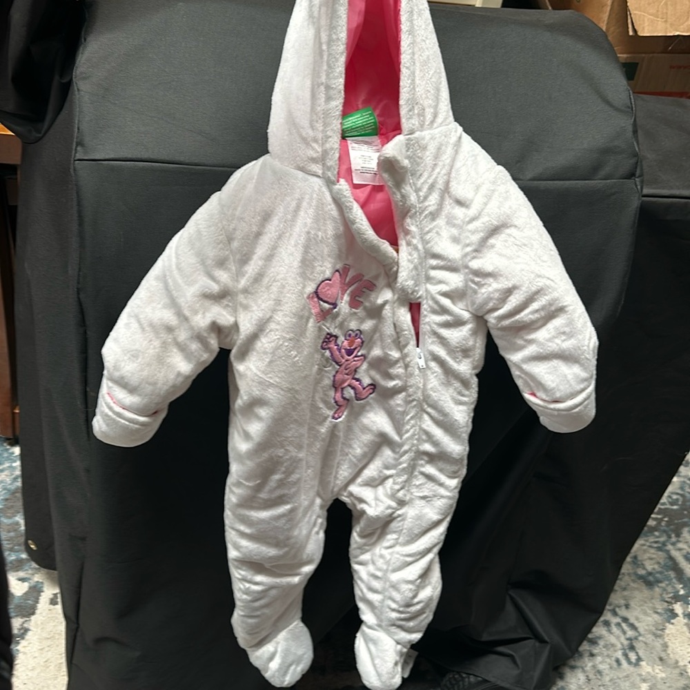 Girls Sesame Street pearl super warm snow suit